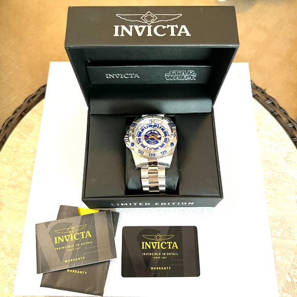 NWT Invicta Star Wars R2-D2 Watch 26519 Limited Edition - Picture 2 of 6